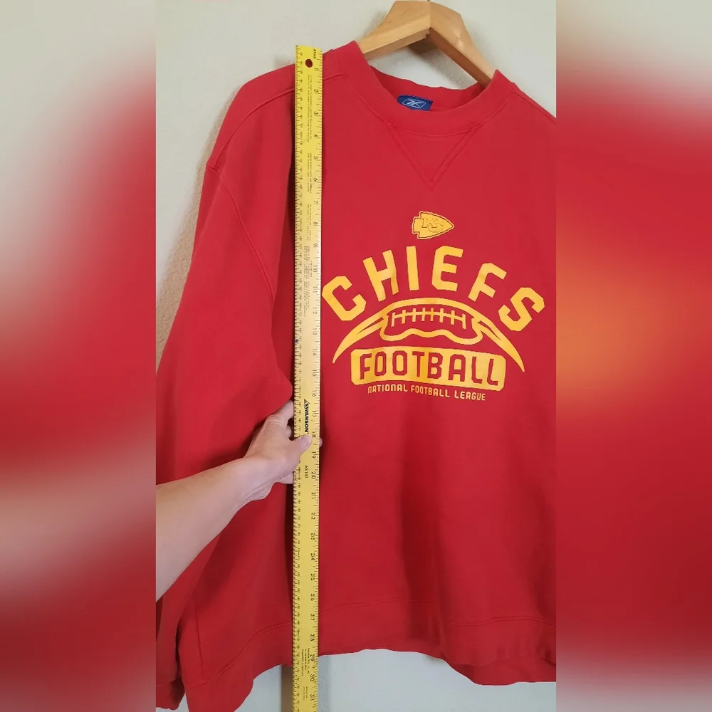 Kansas City Chiefs Football Crewneck Sweater Pullover Fan Merch